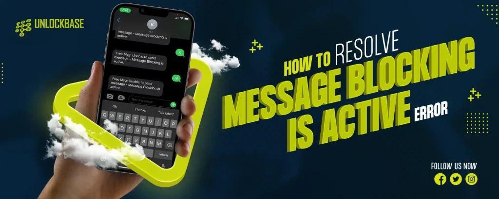What Does Message Blocking is Active Meaning and How to Fix It